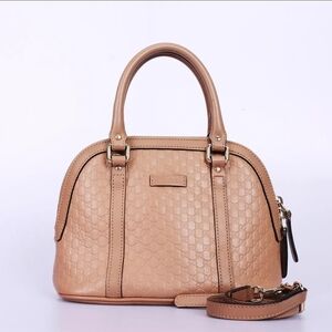 Guccissima Nude Calfskin Leather Crossbody Pre-owned